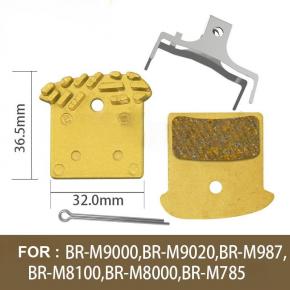 Mountain Bicycle Metal Cooling Pin Pads For SHIMANOM785